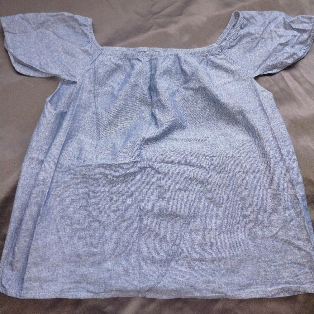 Denim top